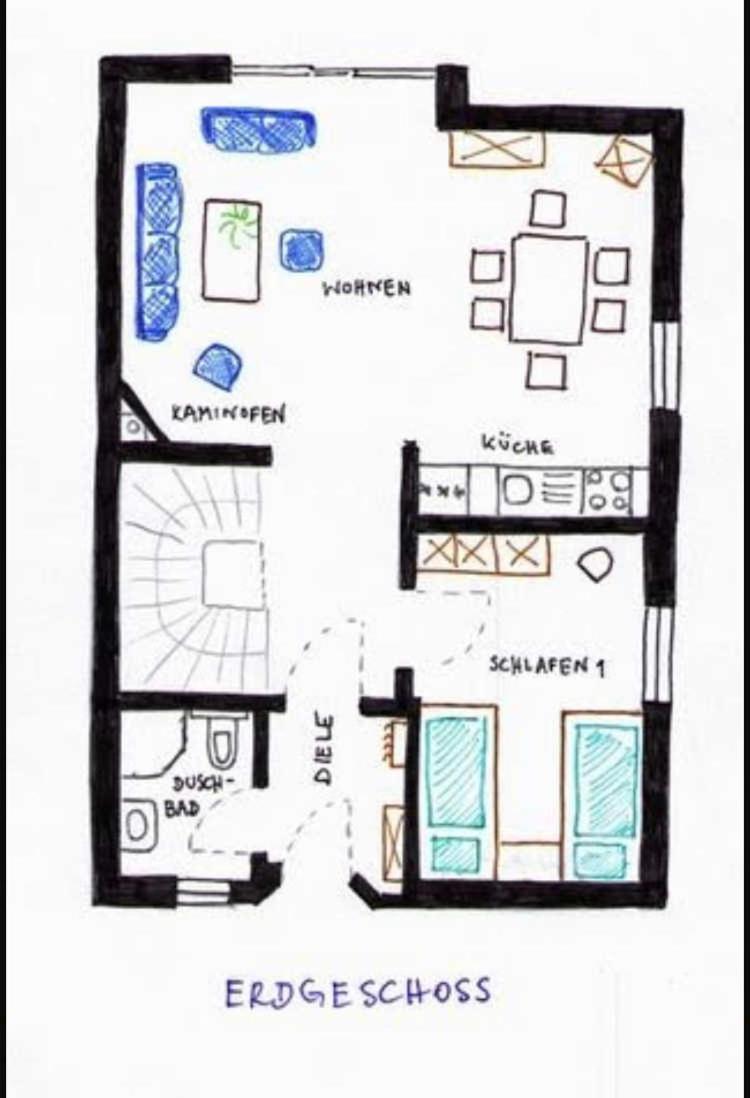 Komfortables Reetdachferienhaus Hasel 1 Puddemin Esterno foto